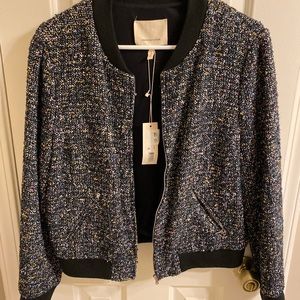 Tweed Rebecca Taylor Bomber Jacket
